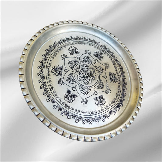 BAKIR ODASI EL İŞLEMESİ TEPSİ